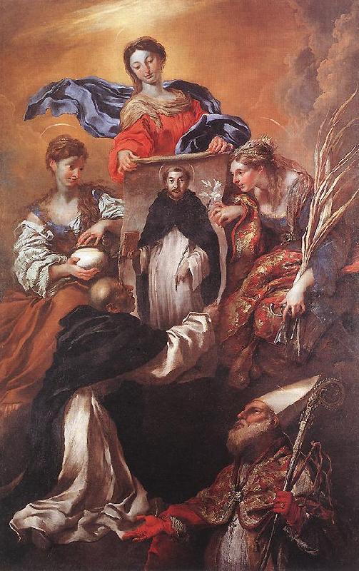 CASTIGLIONE, Giovanni Benedetto The Miracle of Soriano fg